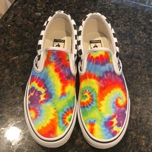 Custom Tie Dye Vans